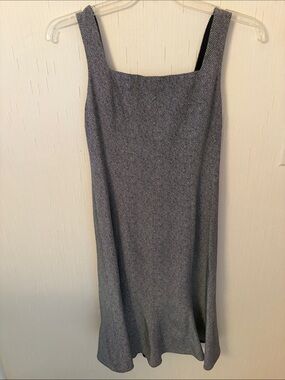 Rickie Freeman for Teri Jon Silk Square Neck MIDI Dress
